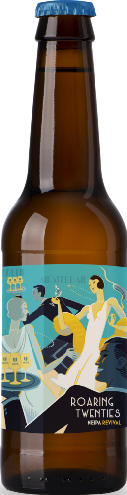 Wispe NEIPA Roaring Twenties Revival flesje van 33cl Wispe NEIPA Roaring Twenties Revival flesje van 33cl